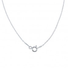 Collar mamá de plata con flor multicolor