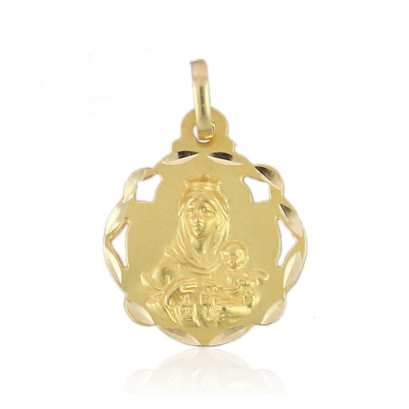Medalla de oro de la Virgen del Carmen