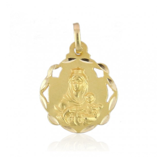 Medalla de oro de la Virgen del Carmen