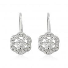 Pendientes de plata colgantes