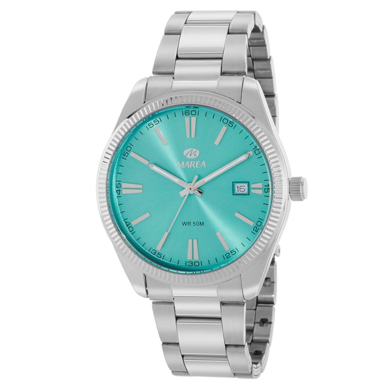 Reloj unisex Marea con esfera turquesa