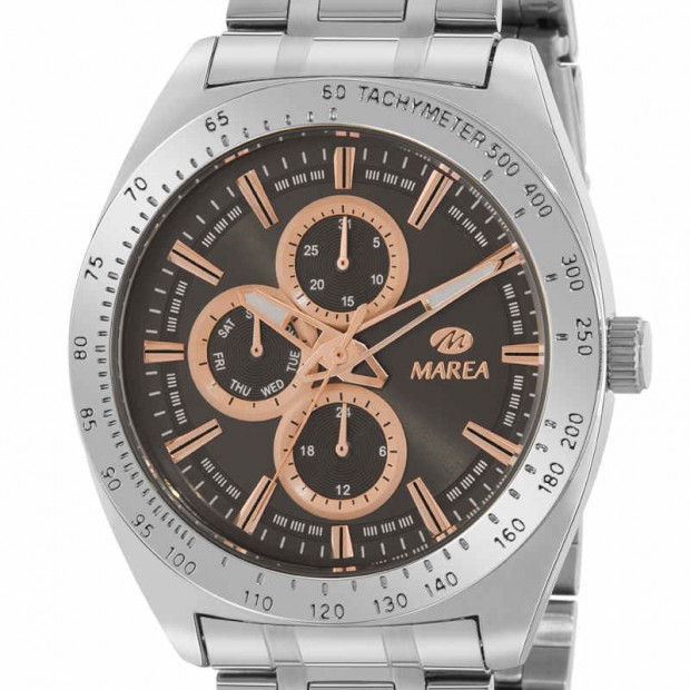 Reloj de hombre Marea con esfera marrón