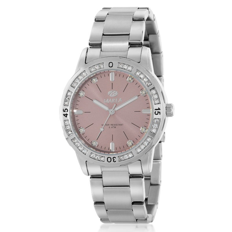 Reloj de mujer Marea analógico con esfera rosa