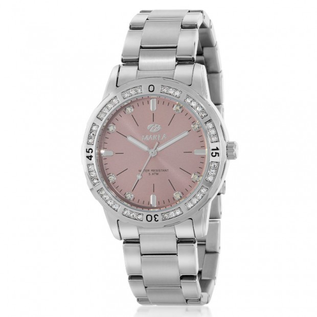 Reloj de mujer Marea analógico con esfera rosa