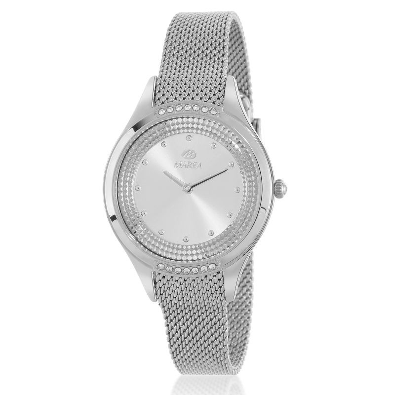 Reloj de malla para mujer Marea con piedras