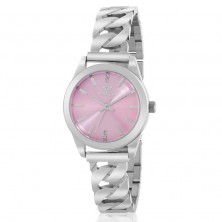 Reloj pulsera de mujer Marea con esfera rosa
