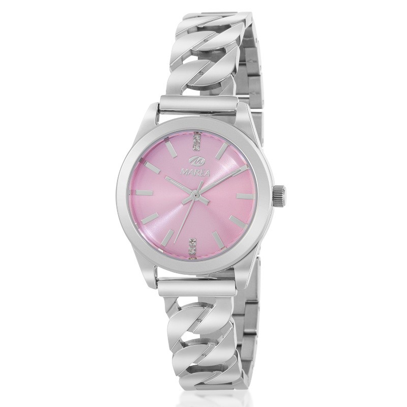 Reloj pulsera de mujer Marea con esfera rosa