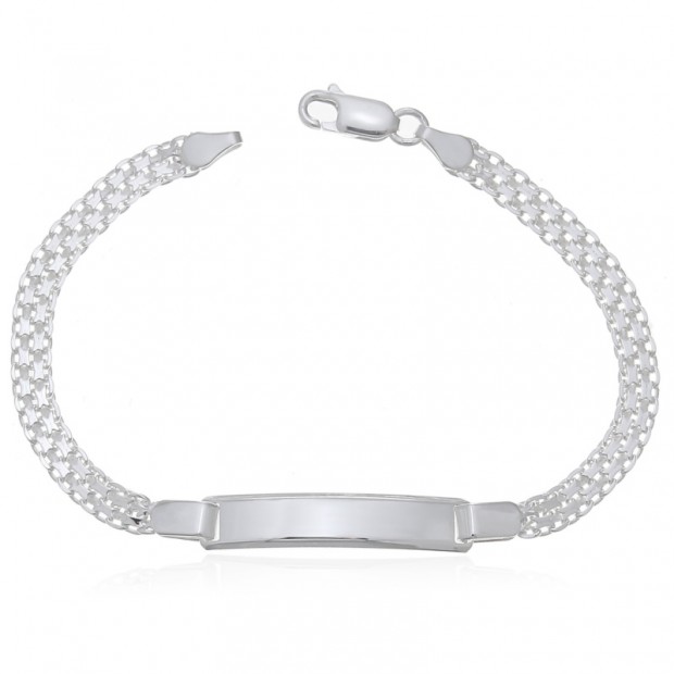 Esclava de plata 925 con pulsera Bismark
