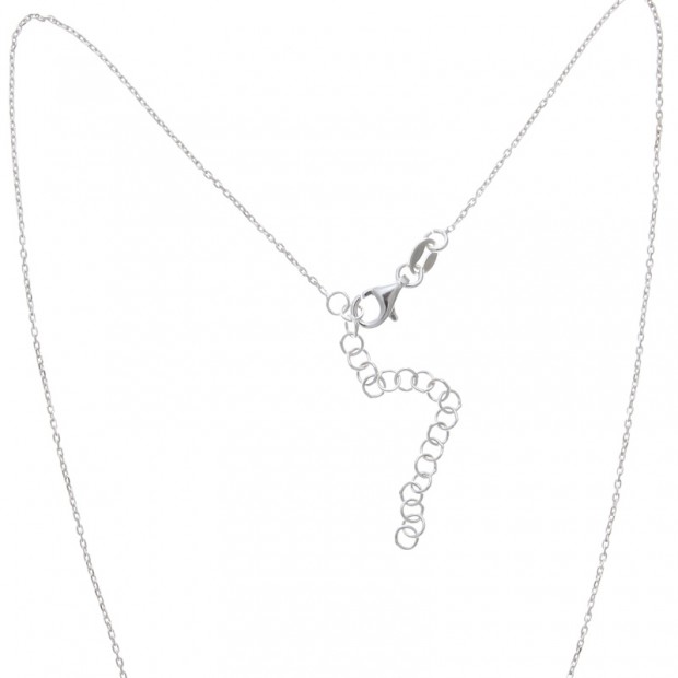Collar de plata Tiga Hati