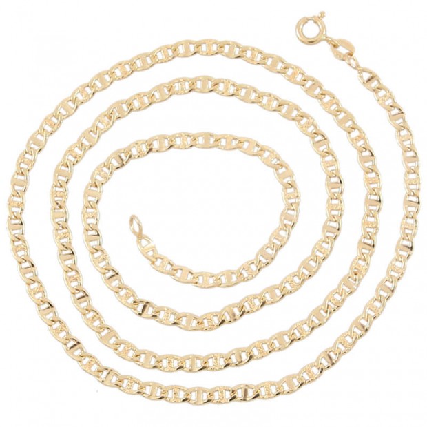 Cadena de oro 18kt Ancla unisex