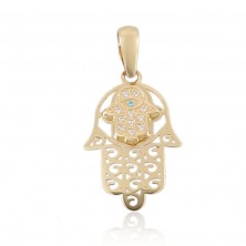 Colgante mano de Fátima oro