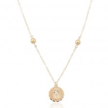 Collar Virgen del Rocío de oro