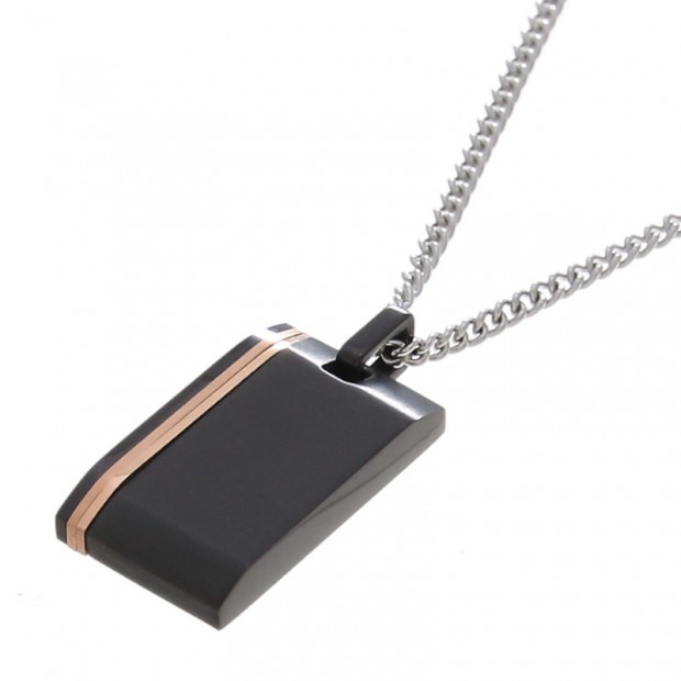 Collar de acero inoxidable